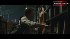 6. Rosamund Pike Sex in Library – Gone Girl