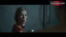 5. Rosamund Pike Washes Her Bloodied Body in Shower