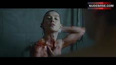 8. Rosamund Pike Washes Her Bloodied Body in Shower