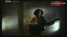 Genna G Nude Playing Guitar – Strumpet