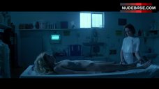 4. Jena Malone Nude on Operation Table – The Neon Demon