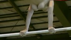 5. Corina Ungureanu Topless in Thong – Gold Bird