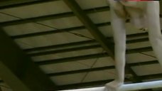 8. Corina Ungureanu Topless in Thong – Gold Bird