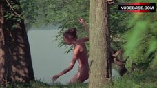 5. Camille Keaton Swims Nude in Lake – I Spit On Your Grave