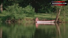 8. Camille Keaton Swims Nude in Lake – I Spit On Your Grave