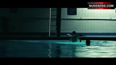 10. Zooey Deschanel Jumps Topless in Pool – Gigantic