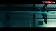 2. Zooey Deschanel Jumps Topless in Pool – Gigantic