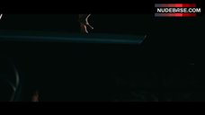 6. Zooey Deschanel Jumps Topless in Pool – Gigantic
