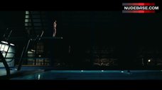 Zooey Deschanel Jumps Topless in Pool – Gigantic