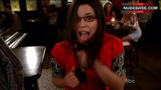 10. America Ferrera Shows Tits in Bra – Ugly Betty