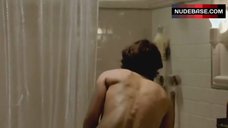 2. Bridget Moynahan Nude Silhouette in Shower – The Recruit