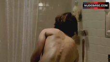 3. Bridget Moynahan Nude Silhouette in Shower – The Recruit