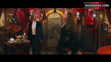 2. Nicole Kidman in Sexy Black Lingerie – Moulin Rouge!