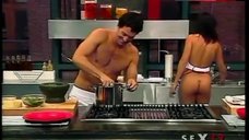 6. Dena Ashbaugh Nude Butt – Barely Cooking
