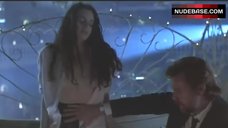 10. Mia Kirshner Flashes Breasts – Exotica