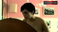 2. Mia Kirshner Topless Scene – The L Word