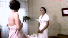 10. Maria Montano Shows Tits, Butt and Hairy Pussy – La Guerra De Los Sexos
