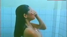 4. Ynez Veneracion Shows Boobs in Shower – Gro