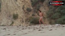 3. Ashley Porter Bare Boobs and Butt on Beach – The Young Nurses