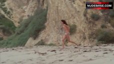 4. Ashley Porter Bare Boobs and Butt on Beach – The Young Nurses