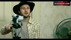 1. Isabel Gillies Nipple Slip – Happy Here And Now