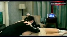 4. Isabel Gillies Nipple Slip – Happy Here And Now