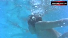 5. Sylvia Kristel Naked in Swimming Pool – Emmanuelle