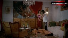 4. Brigitte Lahaie Nude Unconscious on Floor – The Escapees