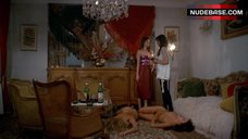7. Brigitte Lahaie Nude Unconscious on Floor – The Escapees