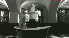 7. Anne Van De Ven Nude Getting Out of Bathtub – Venus In Furs