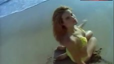 3. Monika Schnarre in Yellow Bikini – Sweating Bullets