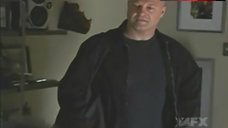 3. Michele Hicks Pokies Through Top – The Shield