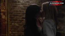3. Michele Hicks Lesbian Kissing – Guns For Hire