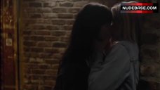 5. Michele Hicks Lesbian Kissing – Guns For Hire