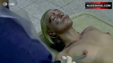8. Regina Lund Nude on Operating Table – The Inspector And The Sea
