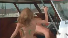 6. Sondra Currie in Sexy Green Bikini – Policewomen