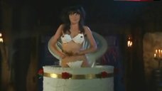 Lucy Lawless Pops Out of Cake – Xena: Warrior Princess