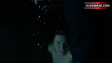 1. Lucy Lawless Nude in Underwater – The X-Files