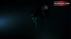 10. Lucy Lawless Nude in Underwater – The X-Files