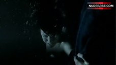 3. Lucy Lawless Nude in Underwater – The X-Files