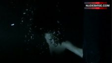 4. Lucy Lawless Nude in Underwater – The X-Files