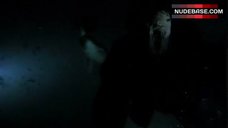 5. Lucy Lawless Nude in Underwater – The X-Files