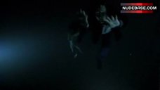 8. Lucy Lawless Nude in Underwater – The X-Files