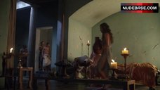 1. Lucy Lawless Boobs Scene – Spartacus