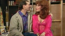 8. Katey Sagal Cleavage – Married... With Children