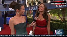 7. Sofia Vergara Cleavage – The Golden Globe Awards