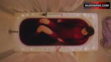 Theresa Wayman Naked in Bath with Blood – The Rules Of Attraction