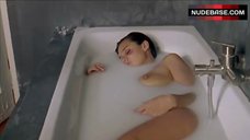 4. Marie Denarnaud Lying Nude in Hot Tub – La Vie En Miettes