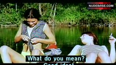 1. Pia Zemljic Shows Boobs – Guardians Of The Frontier