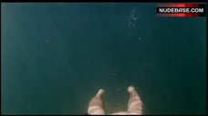 5. Pia Zemljic Topless in Yellow Bikini Panties – Guardians Of The Frontier